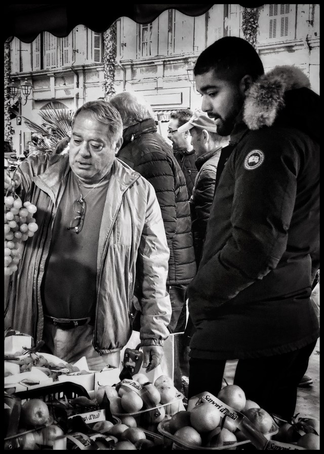 market day in ventimiglia