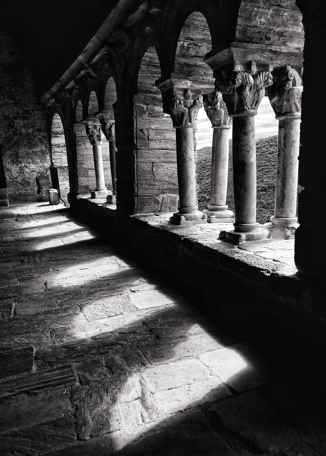 the cloister of Serrabone