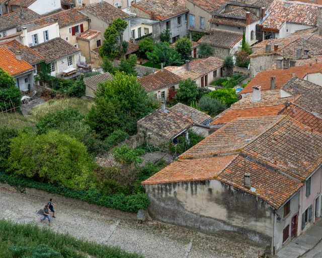 View from Carcassonne