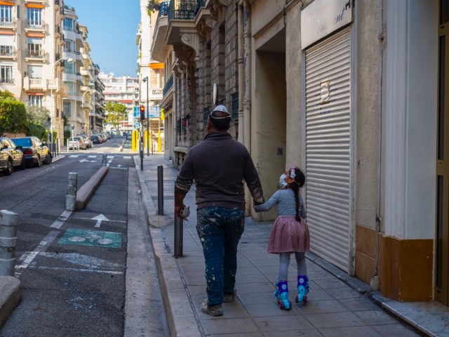 Nice, France, COVID-19 season